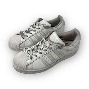 Adidas Superstar FV3392 Originals Leather Sneaker Shoes White Women’s Size 6